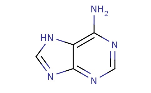 13分子式 :c5h5n57h-purin-6-amine;腺嘌呤;1h-嘌呤-6-胺;6-氨基尿环