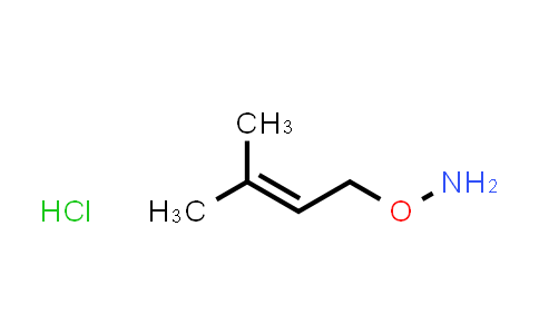O-(3-methyl-but-2-enyl)-hydroxylamine hydrochloride