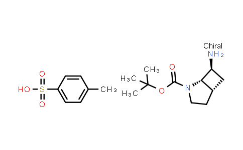 Rel-(1S,5S,7S)-2-boc-7-amino-2-azabicyclo[3.2.0]heptane tosylate