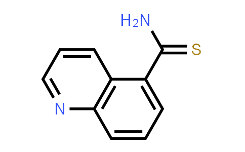 Quinoline-5-carbothioic acid amide