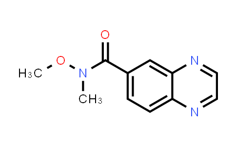 Quinoxaline-6-carboxylic acid methoxy-methyl-amide