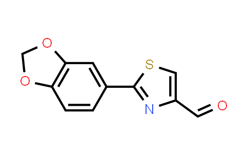 885278 54 6 2 Benzo 1 3 dioxol 5 YL thiazole 4 carbaldehyde 科邦特化工