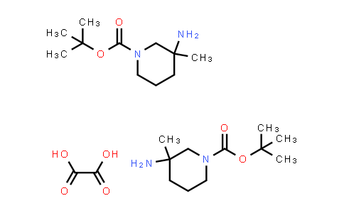 3-AMino-1-Boc-3-Methylpiperidine heMioxalate