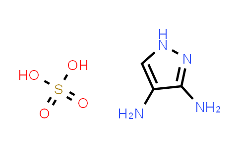 1H-pyrazole-3,4-diamine sulfate