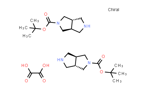 tert-butyl (3as,6as)-rel-octahydropyrrolo[3,4-c]pyrrole-2-carboxylate hemioxalate