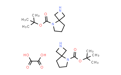 tert-butyl 2,5-diazaspiro[3.4]octane-5-carboxylate hemioxalate