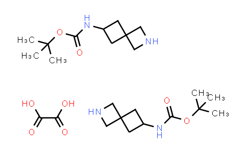 tert-butyl N-{2-azaspiro[3.3]heptan-6-yl}carbamate hemioxalate