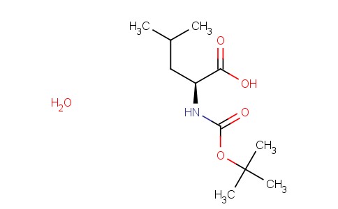 Boc-L-Leucine monohydrate