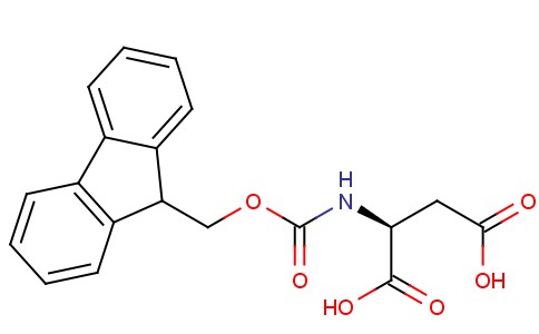 (S)-2-(((9H-fluoren-9-yl)methoxy)carbonylamino)succinic acid