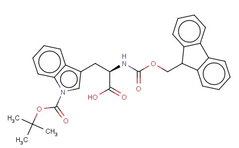 N-α-芴甲氧羰基-N-in-叔丁氧羰基-D-色氨酸