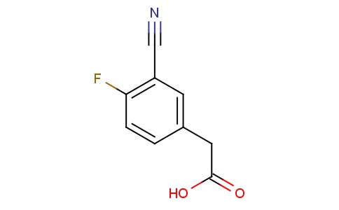 3-Cyano-4-fluorophenylacetic acid 
