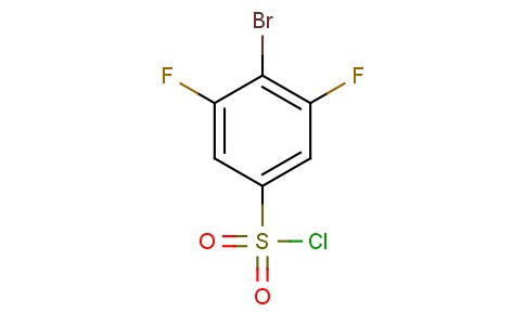 4-Bromo-3,5-difluorobenzenesulphonyl chloride