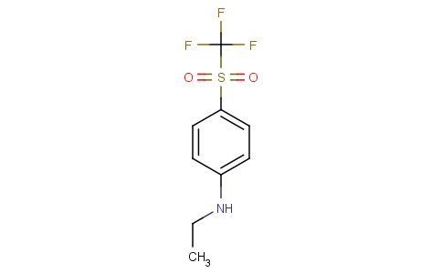 4-(Trifluoromethylsulphonyl)-N-ethylaniline