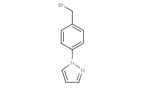 1-ó4-(溴甲基)苯-1H-吡唑