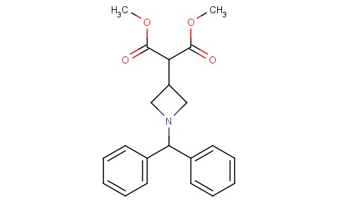 2-[1-(二苯基甲基)-3-氮雜環(huán)丁基]丙二酸 1,3-二甲酯