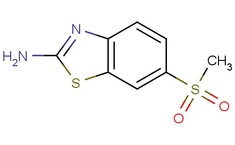 2-Amino-6-(methylsulfonyl)benzothiazole 