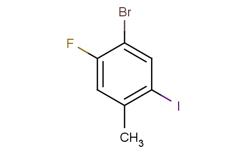 4-Bromo-2-iodo-5-fluorotoluene