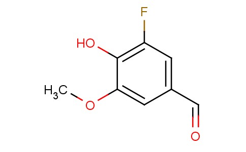 3-氟-4-羟基-5-甲氧基苯甲醛