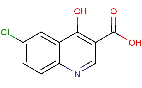 6-Chloro-4-hydroxyquinoline-3-carboxylic acid 