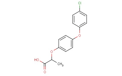2-[4-(4-Chlorophenoxy)phenoxy]-propanoic acid