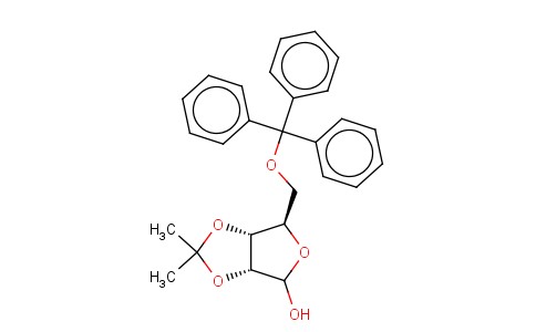 5-O-三苯甲基-2,3-O-異亞丙基-D-呋喃核糖