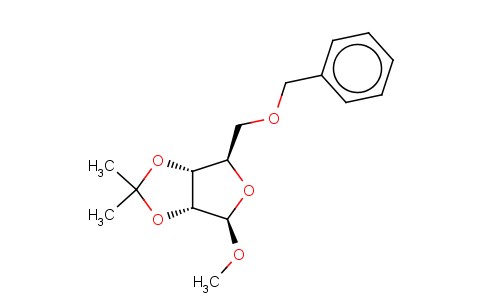 1-甲氧基-2,3-O-異亞丙基-5-芐氧基-beta-D-呋喃核糖苷