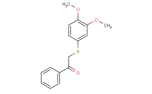 4-Methoxy-alpha-[(3-Methoxyphenyl)thio]Acetophenone