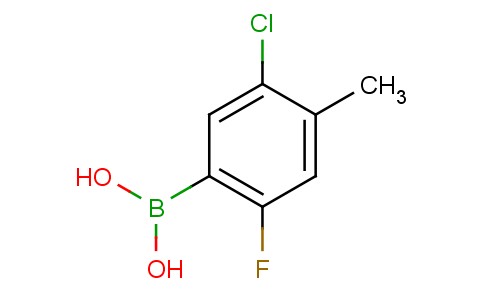 5-chloro-2-fluoro-4-methylbenzeneboronic acid