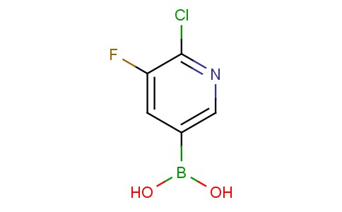 2-Chloro-3-fluoropyridine-5-boronic acid