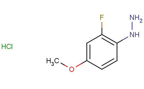 (2-fluoro-4-methoxyphenyl)hydrazine hydrochloride