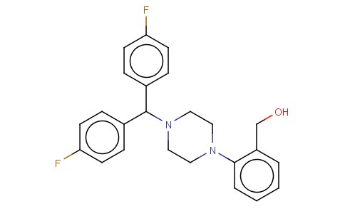 2-{4-[Bis(4-fluorophenyl)methyl]piperazinyl}benzyl alcohol