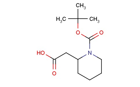 1-叔丁氧羰基-2-哌啶乙酸
