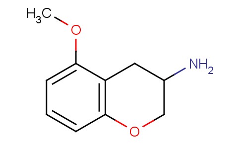 3,4-二氢-5-甲氧基-2H-1-苯并吡喃-3-胺