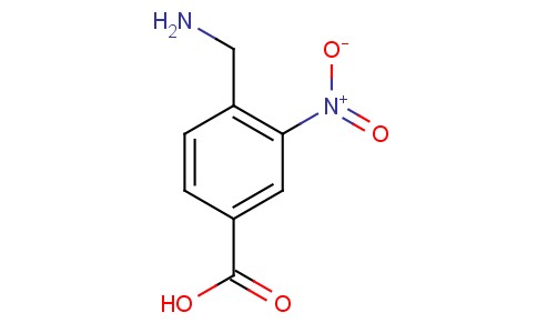 4-Aminomethyl-3-nitrobenzoic acid