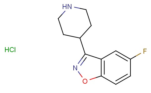 5-Fluoro-3-(4-piperidinyl)-1,2-benzisoxazole hydrochloride