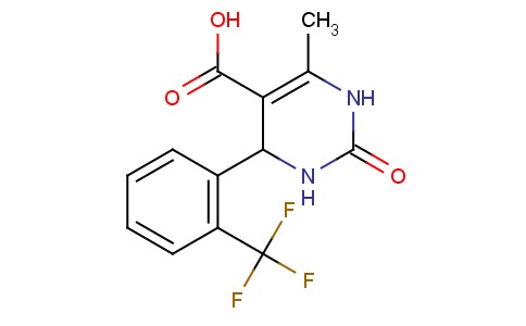 1,2,3,4-Tetrahydro-6-methyl-2-oxo-4-[2-(trifluoromethyl)phenyl]-5-pyrimidinecarboxylic acid