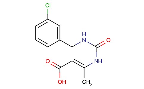 4-(3-Chlorophenyl)-1,2,3,4-tetrahydro-6-methyl-2-oxo-5-pyrimidinecarboxylic acid