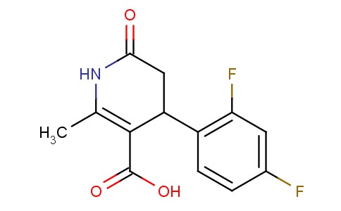 4-(2,4-二氟苯基)-1,4,5,6-四氫-2-甲基-6-氧代-3-吡啶羧酸