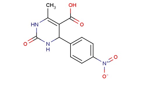 1,2,3,4-四氢-6-甲基-4-(4-硝基苯基)-2-氧代-5-嘧啶羧酸