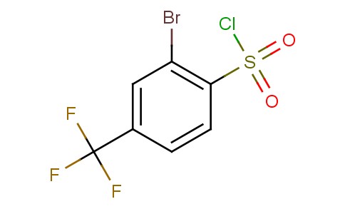2-Bromo-4-(trifluoromethyl)benzenesulfonylchloride