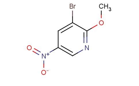 3-溴-2-甲氧基-5-硝基吡啶