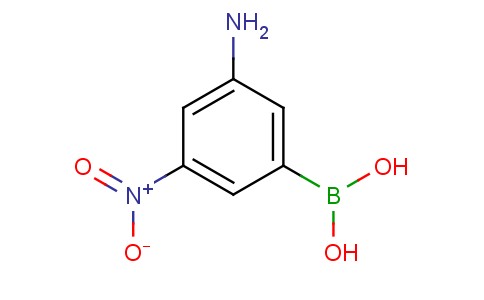 3-Amino-5-nitrophenyl boronic acid