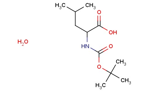 BOC-DL-Leucine monohydrate