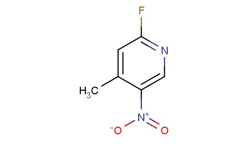 2-Fluoro-5-nitro-4-picoline
