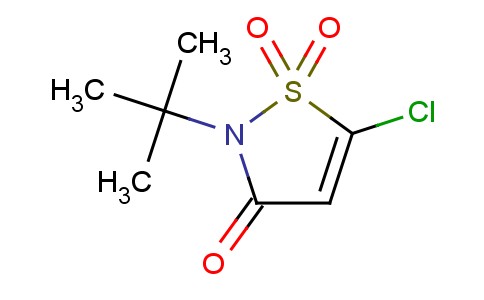 2-Tert-Butyl-5-chloro-1,1-dioxoisothiazol-3(2H)-one