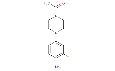 4-(4-Acetyl-piperazin-1-yl)-2-fluoroaniline