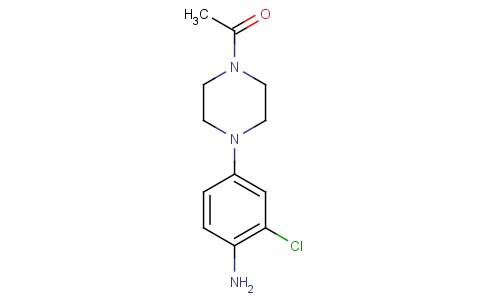 4-(4-Acetyl-piperazin-1-yl)-2-chloroaniline
