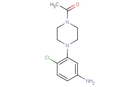3-(4-Acetyl-piperazin-1-yl)-4-chloroaniline