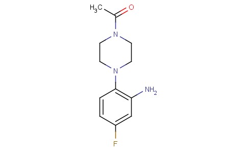 2-(4-Acetyl-piperazin-1-yl)-5-fluoroaniline