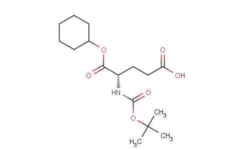 叔丁氧羰基-L-谷氨酸5环己脂